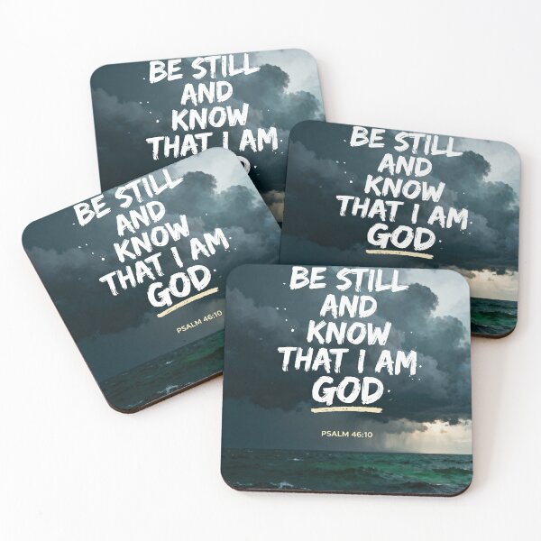 Item preview, Be Still And Know That I Am God Shirt | Psalm 46:10 Christian Faith T Shirt designed and sold by Eternal Kingdom Store.