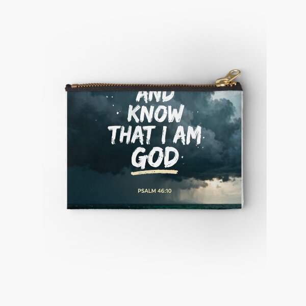 Item preview, Be Still And Know That I Am God Shirt | Psalm 46:10 Christian Faith T Shirt designed and sold by Eternal Kingdom Store.