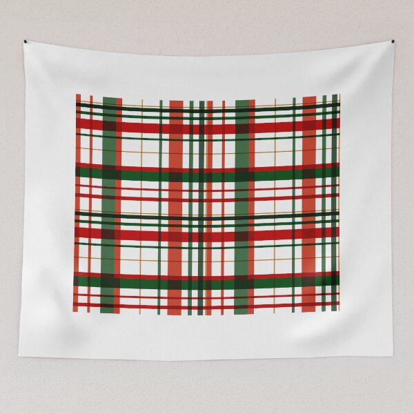 Item preview, Classic Red and Green Tartan Plaid Pattern designed and sold by 3raser15.
