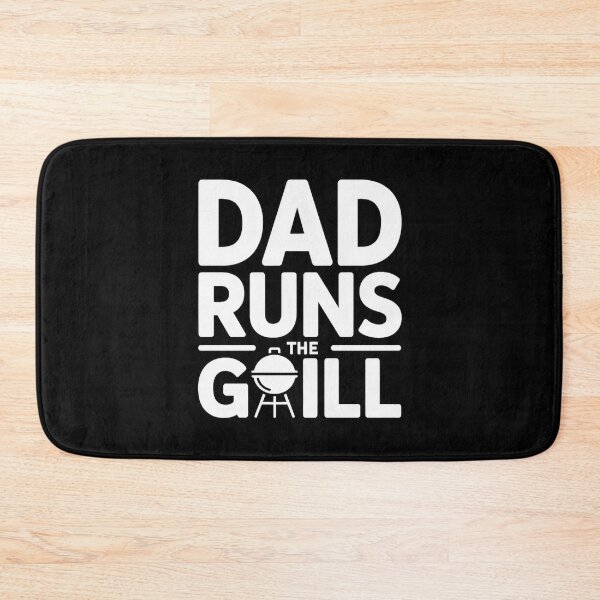 Item preview, Dad Runs the Grill BBQ Dad Humor designed and sold by MagicWander.