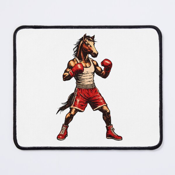 Item preview, Boxing Horse Fighter | Funny Animal Boxer Art designed and sold by Senkov.