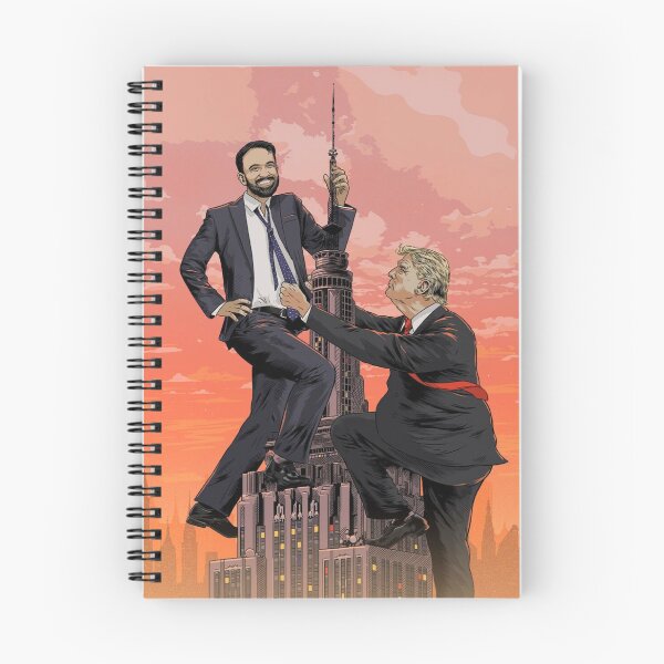 Item preview, Zohran Mamdani and Donald Trump designed and sold by PeacefulHShop.