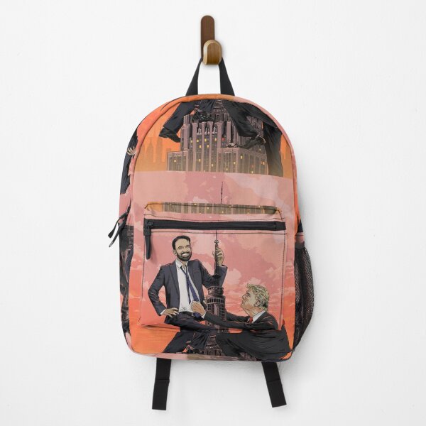 Item preview, Zohran Mamdani and Donald Trump designed and sold by PeacefulHShop.