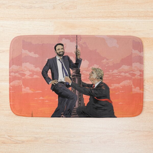 Item preview, Zohran Mamdani and Donald Trump designed and sold by PeacefulHShop.
