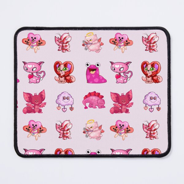 Item preview, Neopets Valentines PetPets Sticker 9-Pack designed and sold by Neopian Eagle.