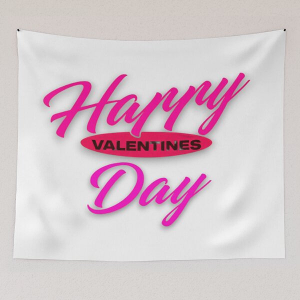 Item preview, Bold Valentine Greeting in Pink and Red" designed and sold by blacK1982White.