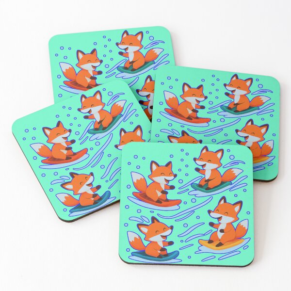 Item preview,  A Fox on a Snow Slide.r. designed and sold by Zofia Sosnecka.