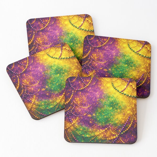 Item preview, ✴️ MARDI GRAS GLOW - BEADS, SPARKLE & CELEBRATION ✴️ designed and sold by WheelieGdArt.