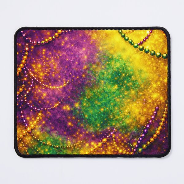 Item preview, ✴️ MARDI GRAS GLOW - BEADS, SPARKLE & CELEBRATION ✴️ designed and sold by WheelieGdArt.