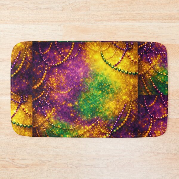 Item preview, ✴️ MARDI GRAS GLOW - BEADS, SPARKLE & CELEBRATION ✴️ designed and sold by WheelieGdArt.
