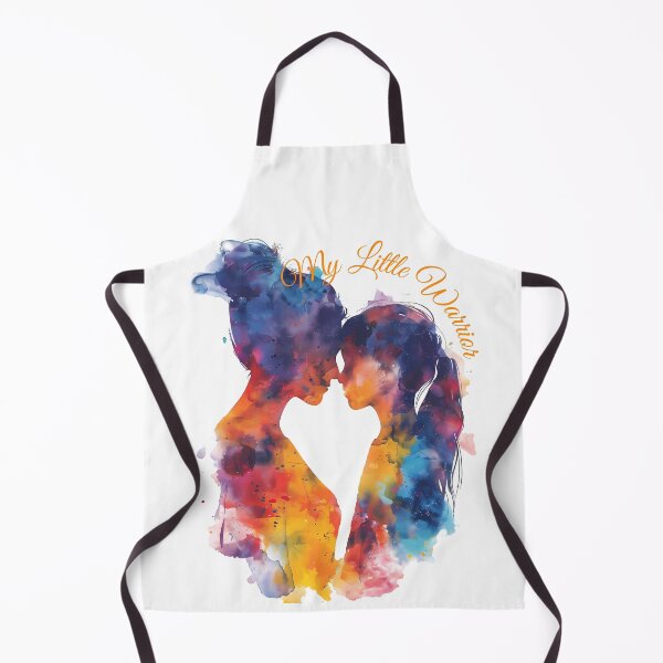 Item preview, You Are My Little Warrior – Watercolor Mom Daughter Embrace designed and sold by Estnesti.