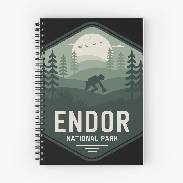 Item preview, Endor National Park Home Of The Ewoks designed and sold by Alwaleed112.