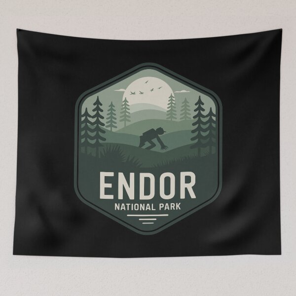 Item preview, Endor National Park Home Of The Ewoks designed and sold by Alwaleed112.