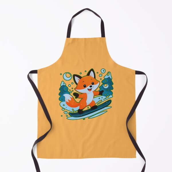 Item preview, A Fox on a Snow Slide.r. designed and sold by Zofia Sosnecka.