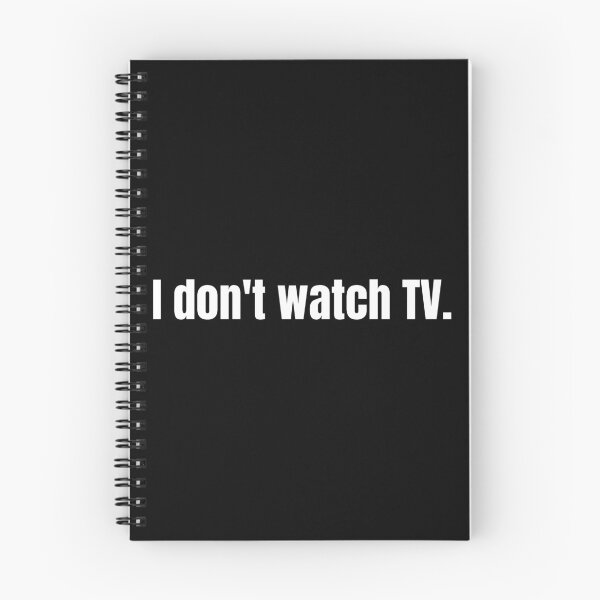 Item preview, I Don’t Watch TV - Open Your Eyes designed and sold by Doodle-Bloom.