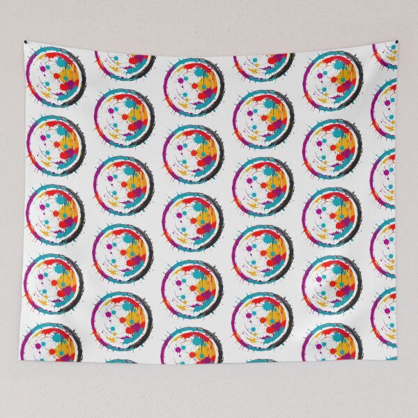 Item preview, Vibrant Abstract Color Paint Splatter Circle designed and sold by TeeARTHY.