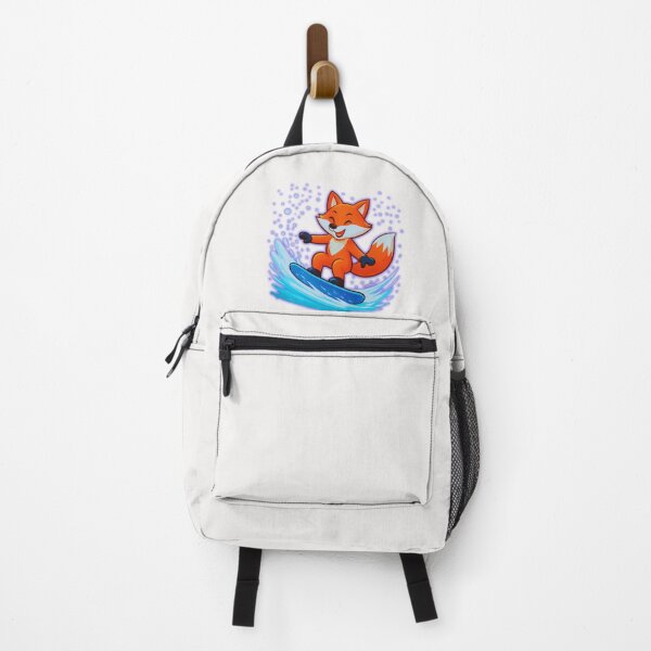 Item preview, A Fox on a Snow Slide.r. designed and sold by Zofia Sosnecka.