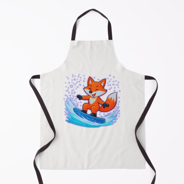 Item preview, A Fox on a Snow Slide.r. designed and sold by Zofia Sosnecka.