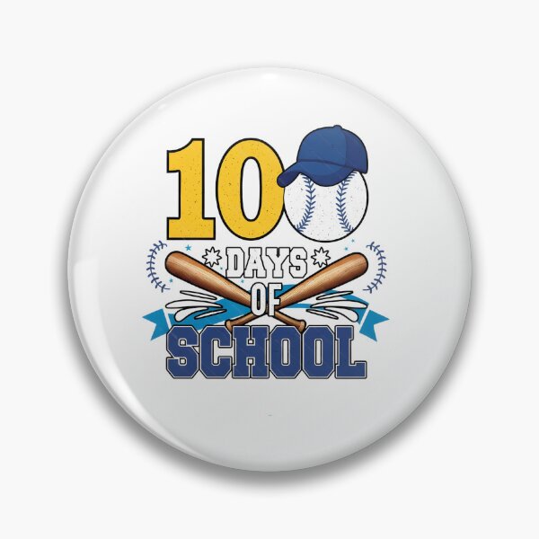 Item preview, 100 Days of School Baseball, Baseball Fans, 100 Days, 100th Day Of School, Baseball Gifts, Back To School, Baseball Lover designed and sold by DesignDenDo ⭐⭐⭐⭐⭐.
