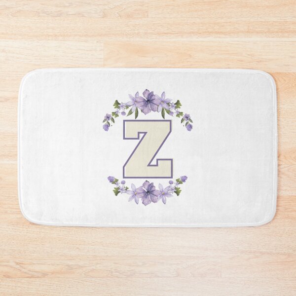 Item preview, Letter Z Monogram with Flowers – Elegant Floral Initial Design designed and sold by OmikronStore.
