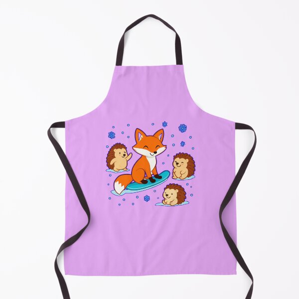 Item preview, A Fox on a Snow Slide.r. designed and sold by Zofia Sosnecka.