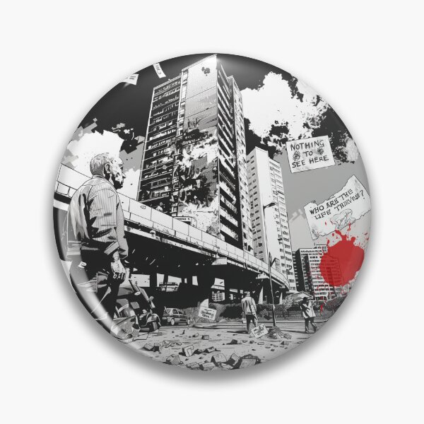 Nothing to See Here Urban Brutalism Protest Collage by iServalan  Pin