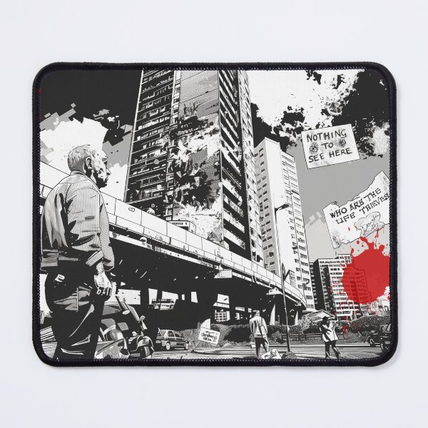 Item preview, Nothing to See Here Urban Brutalism Protest Collage by iServalan  designed and sold by Tale Teller Club.