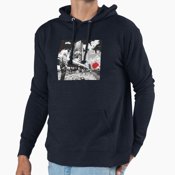 Nothing to See Here Urban Brutalism Protest Collage by iServalan  Lightweight Hoodie