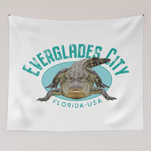 Item preview, Everglades City Florida Alligator Design designed and sold by Futurebeachbum.