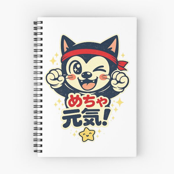 Item preview, Mecha Genki Kawaii Cat Shirt – Cute Japanese Anime-Style Lucky Cat Graphic Tee designed and sold by OreoStudio.