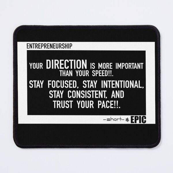 Item preview, Entrepreneurship: Maintain direction and consistency  designed and sold by -short- & EPIC shop.