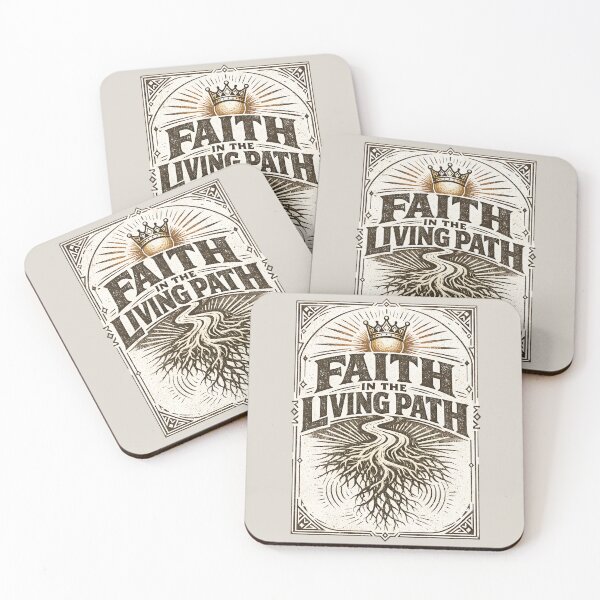 Item preview, Faith In The Living Path designed and sold by SavvyEarth.