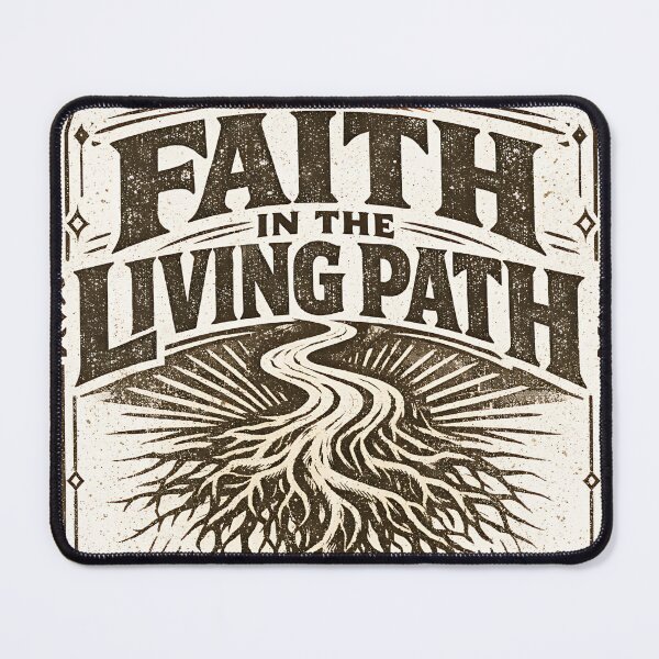 Item preview, Faith In The Living Path designed and sold by SavvyEarth.