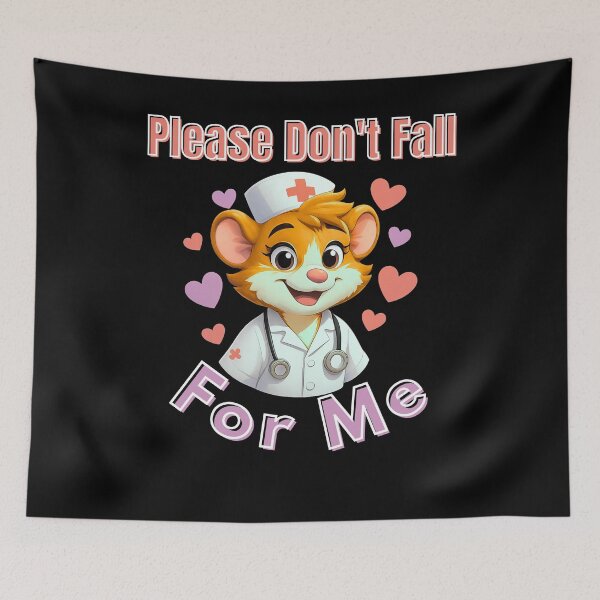 Item preview, Please Don't Fall For Me designed and sold by StaticMood.