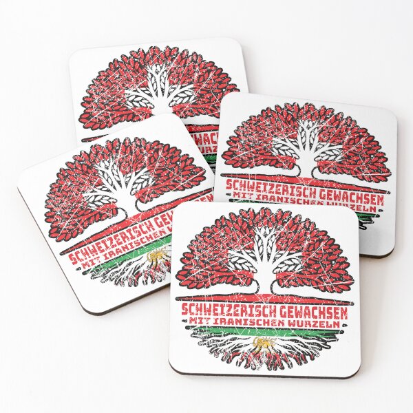 Item preview, Swiss Grown, Iranian Roots – Lion and Sun (Shir o Khorshid) Heritage Design designed and sold by FlagX.