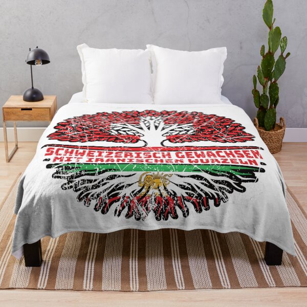 Item preview, Swiss Grown, Iranian Roots – Lion and Sun (Shir o Khorshid) Heritage Design designed and sold by FlagX.