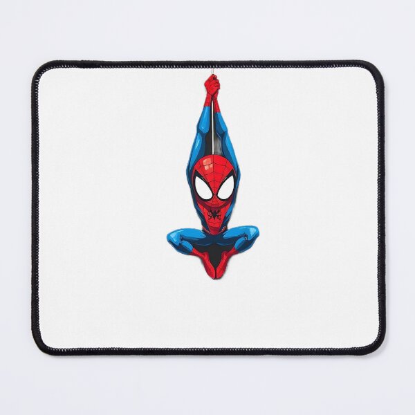 Item preview, Web-Slinging Superhero Hanging Pose | Minimal Comic Style Sticker designed and sold by SanjayBomma.