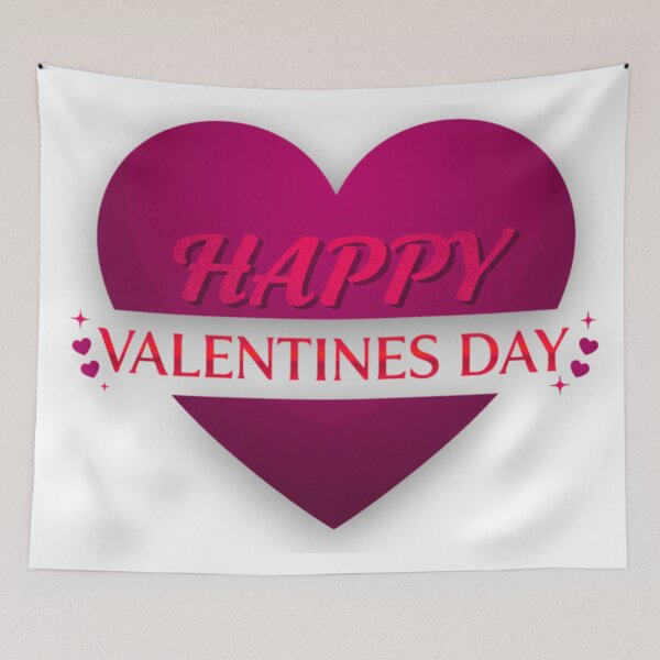 Item preview, Glitter Heart Valentine Banner Celebration designed and sold by blacK1982White.