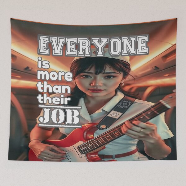 Item preview, Everyone Is More Than Their Job designed and sold by Surreallytee.