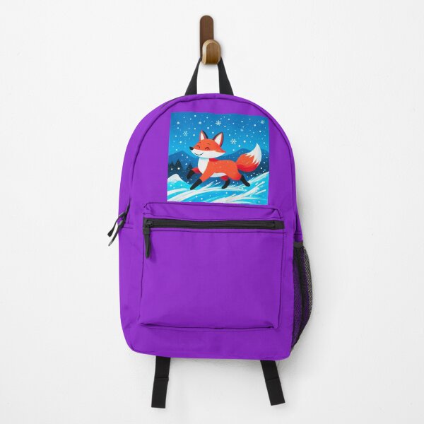 Item preview, A Fox on a Snow Slide.r. designed and sold by Zofia Sosnecka.