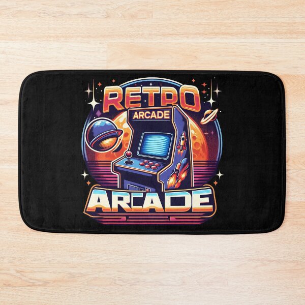 Item preview, Retro Arcade Machine with Space Theme and Rockets. designed and sold by The-T-In-Retro.