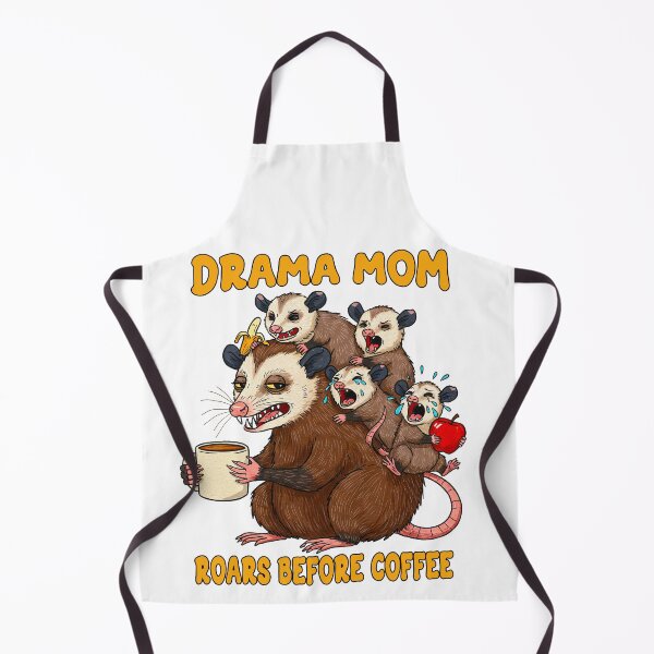 Item preview, Drama Mom Opossum Noisy Before Coffee Funny designed and sold by TeeARTHY.