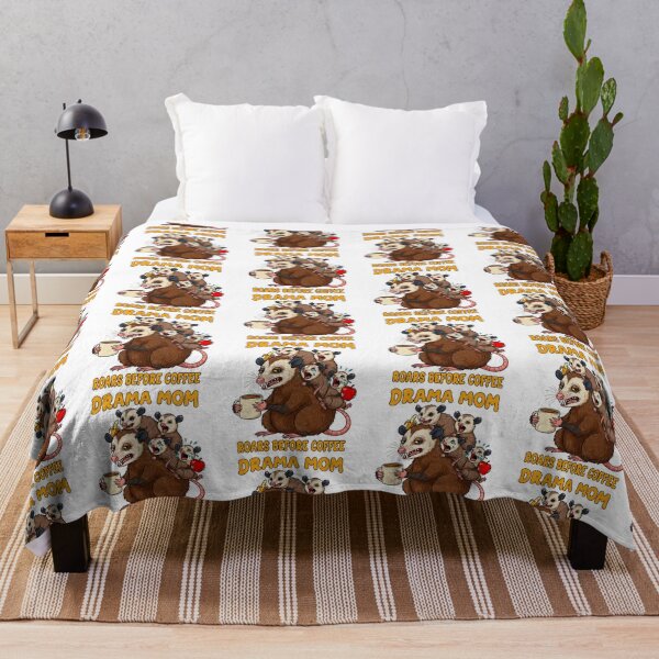 Item preview, Drama Mom Opossum Noisy Before Coffee Funny designed and sold by TeeARTHY.