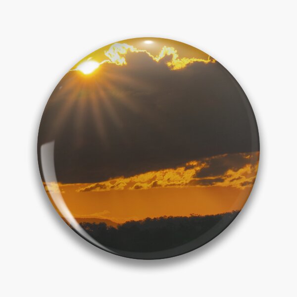 Item preview, Breathtaking Sunset Over Rolling Hills of Brisbane Australia designed and sold by pcole123.