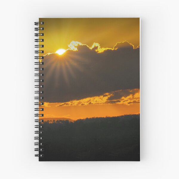 Item preview, Breathtaking Sunset Over Rolling Hills of Brisbane Australia designed and sold by pcole123.