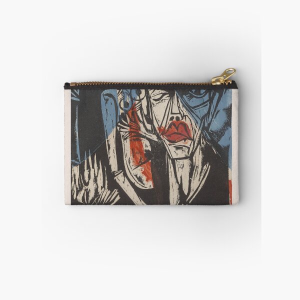 Item preview, Ernst Ludwig Kirchner Female Rider Woodcut designed and sold by LaFabricaArt.