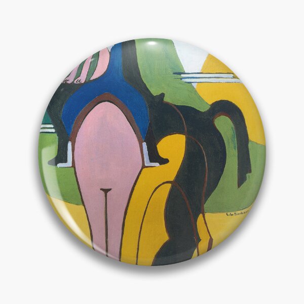 Item preview, Ernst Ludwig Kirchner Female Rider Painting designed and sold by LaFabricaArt.
