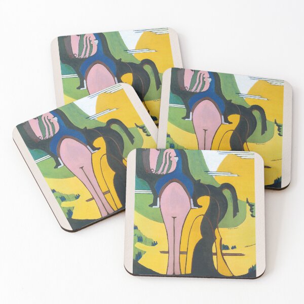 Item preview, Ernst Ludwig Kirchner Female Rider Painting designed and sold by LaFabricaArt.