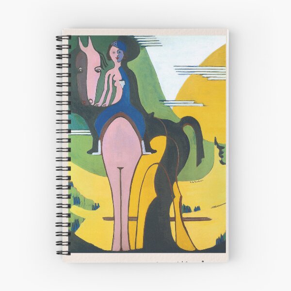 Item preview, Ernst Ludwig Kirchner Female Rider Painting designed and sold by LaFabricaArt.