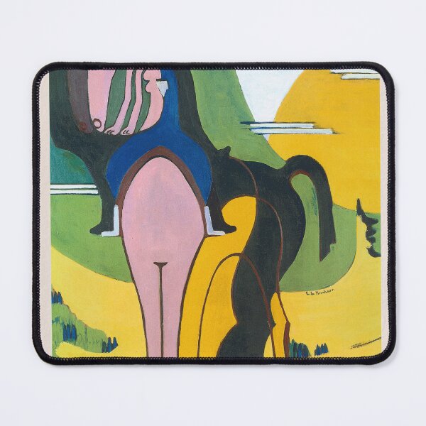 Item preview, Ernst Ludwig Kirchner Female Rider Painting designed and sold by LaFabricaArt.